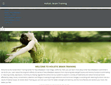 Tablet Screenshot of holisticbraintraining.com